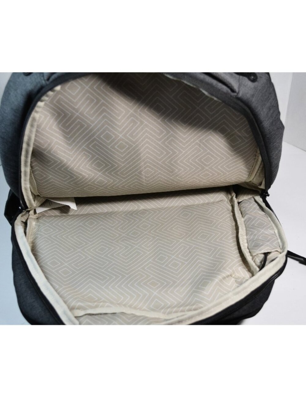 High Sierra Elite Pro Business Laptop Backpack Gray USB Travel Work Bag - Picture 12 of 14